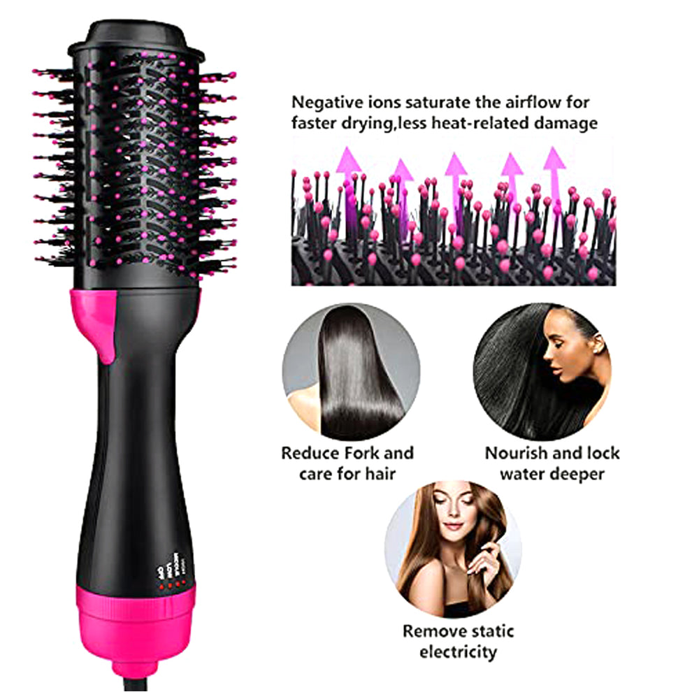 2-in-1 Hot Air Brush Hair Dryer & Volumizer