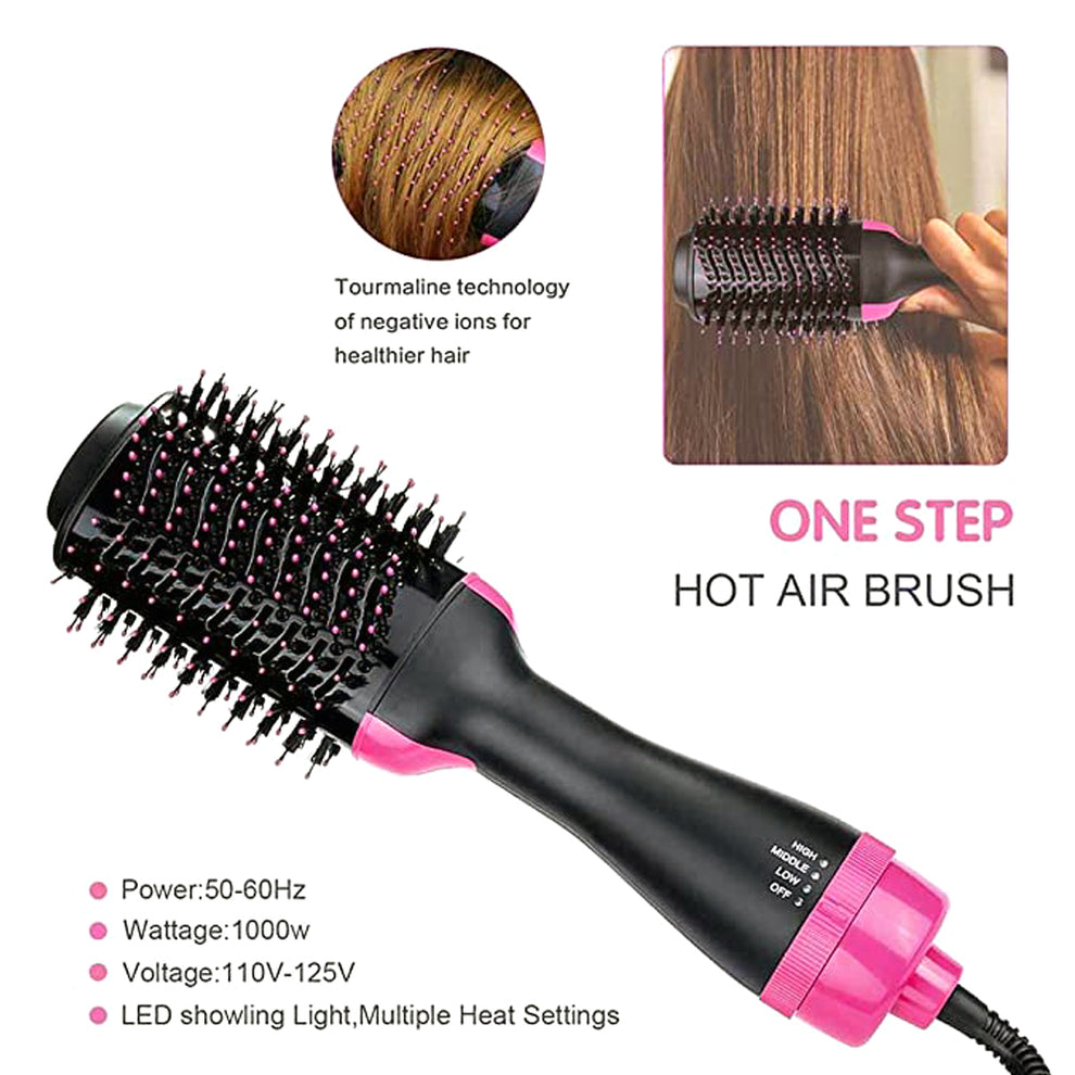 2-in-1 Hot Air Brush Hair Dryer & Volumizer