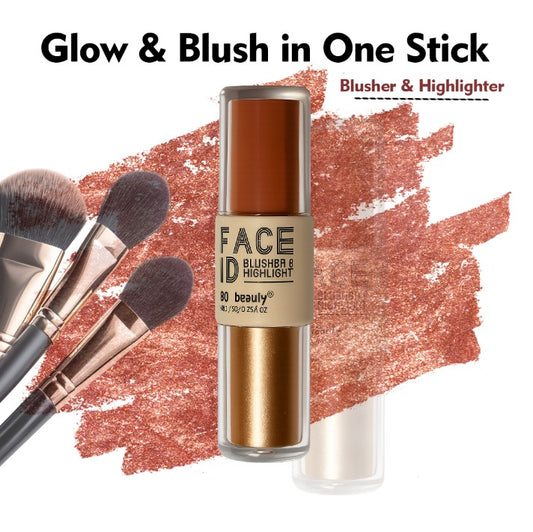 Liquid 2-in-1 blush and highlighter